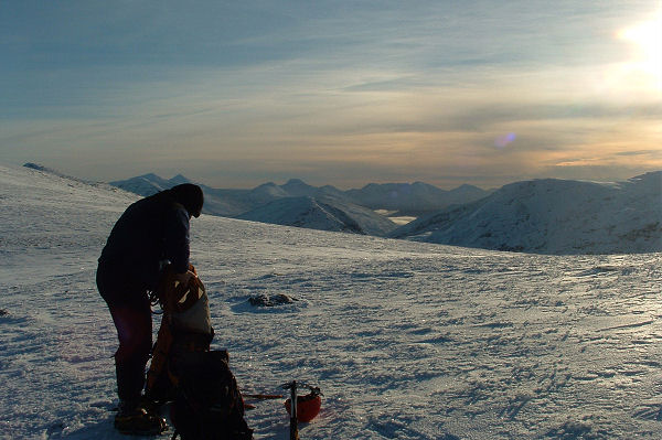 Beinn-an-Dothaidh in Winter