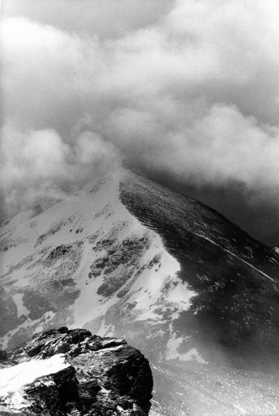 Windy on Stob Binnein in Late Winter
